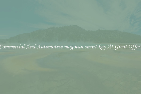 Commercial And Automotive magotan smart key At Great Offers