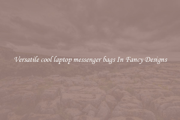 Versatile cool laptop messenger bags In Fancy Designs