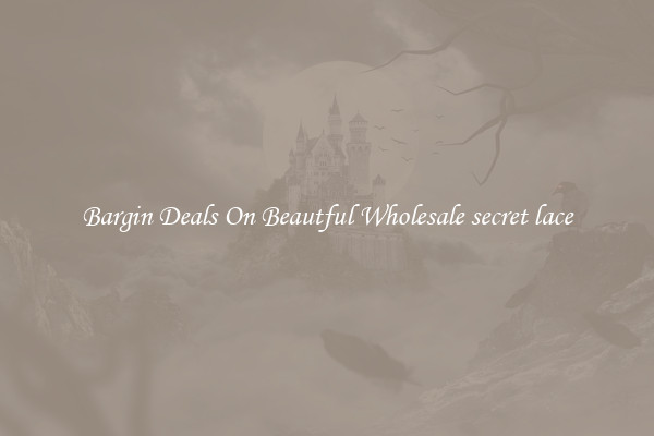 Bargin Deals On Beautful Wholesale secret lace