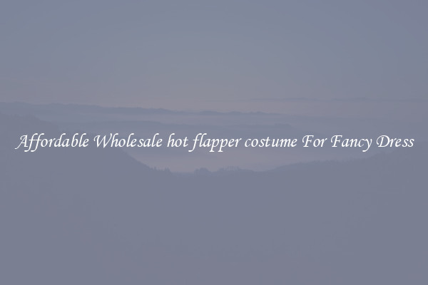 Affordable Wholesale hot flapper costume For Fancy Dress