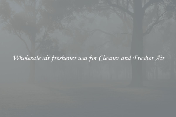 Wholesale air freshener usa for Cleaner and Fresher Air